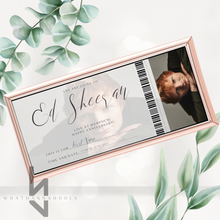 Load image into Gallery viewer, Event Ticket Design for Gift Giving Voucher