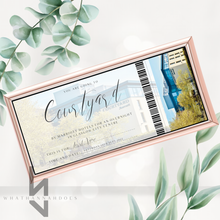 Load image into Gallery viewer, Event Ticket Design for Gift Giving Voucher