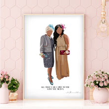 Load image into Gallery viewer, Custom Colour Block Style Digitally Drawn Artwork