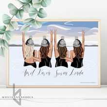 Load image into Gallery viewer, Cold Water Therapy Girls Back Portrait Line Up