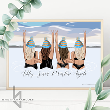 Load image into Gallery viewer, Cold Water Therapy Girls Back Portrait Line Up