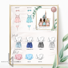 Load image into Gallery viewer, Mums and Daughters At Disney Line Up