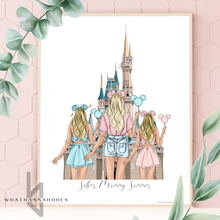 Load image into Gallery viewer, Mums and Daughters At Disney Line Up