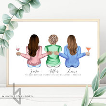 Load image into Gallery viewer, Best Friends Sitting Down Back Portrait Line Up