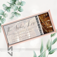 Load image into Gallery viewer, Event Ticket Design for Gift Giving Voucher
