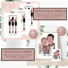 Load image into Gallery viewer, Bridesmaids Standing Up Gift Card
